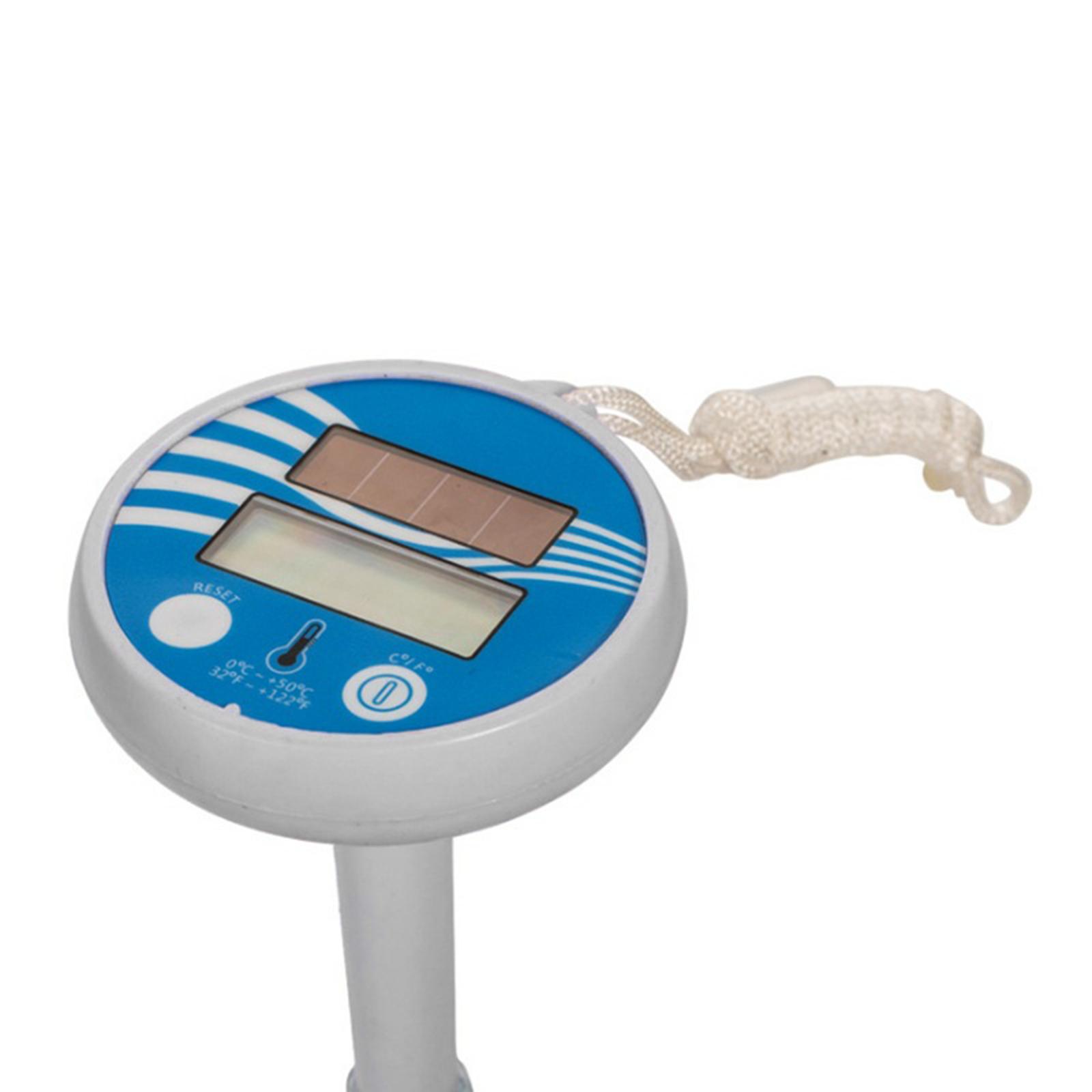 Outdoor Power For Hot Tub - Digital Swimming Pool Thermometer Solar Powered