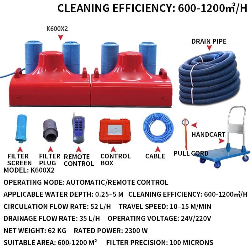 Pool Vacuum Cleaner Water Turt - огляд і ціна Outdoor Power Vacuum