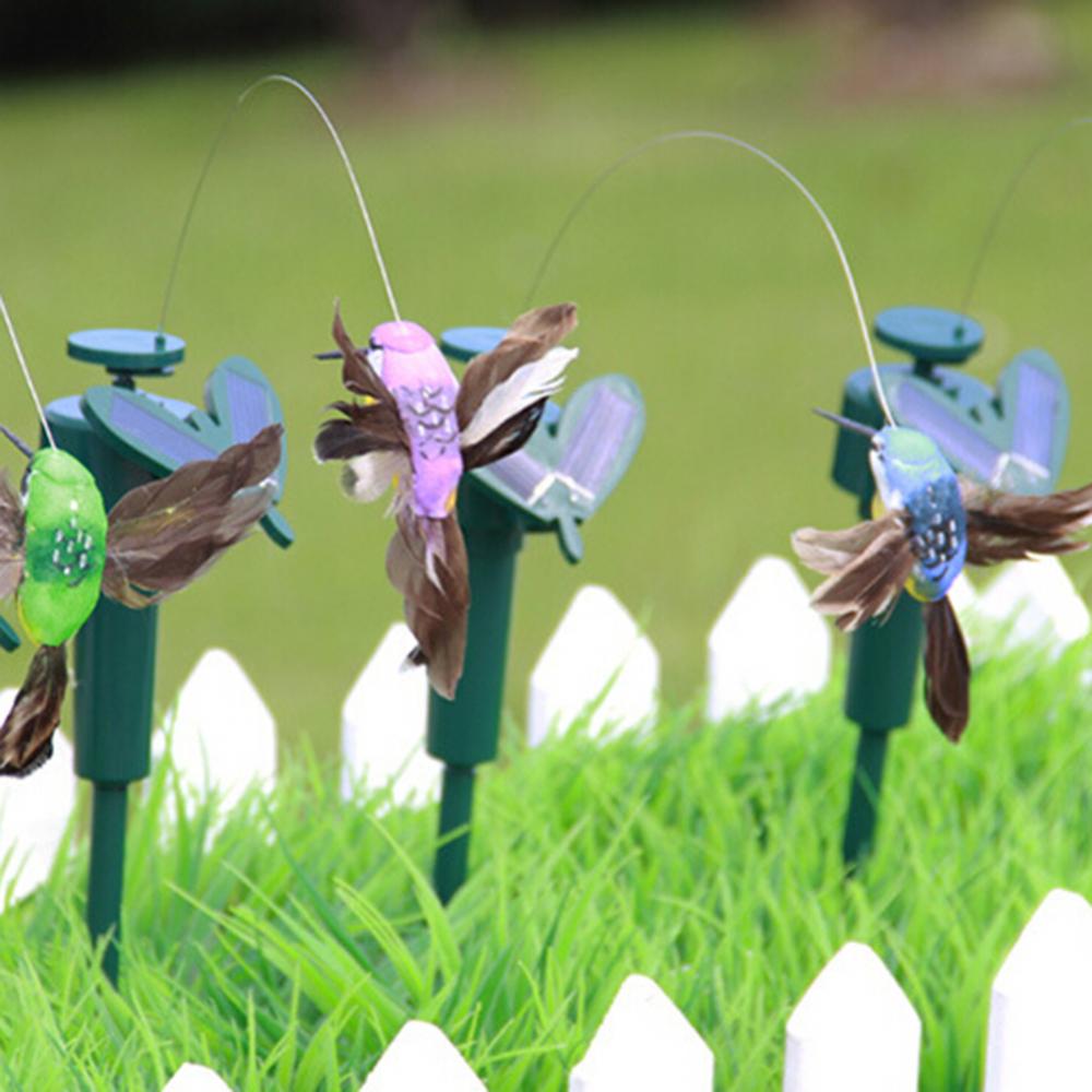 Solar Powered Flying Hummingbi - огляд і ціна Outdoor Power Stake