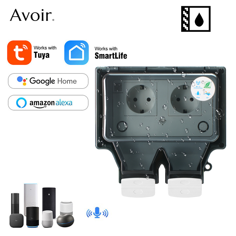 Avoir Tuya Wall Electrical Soc - огляд і ціна Outdoor Power Plus