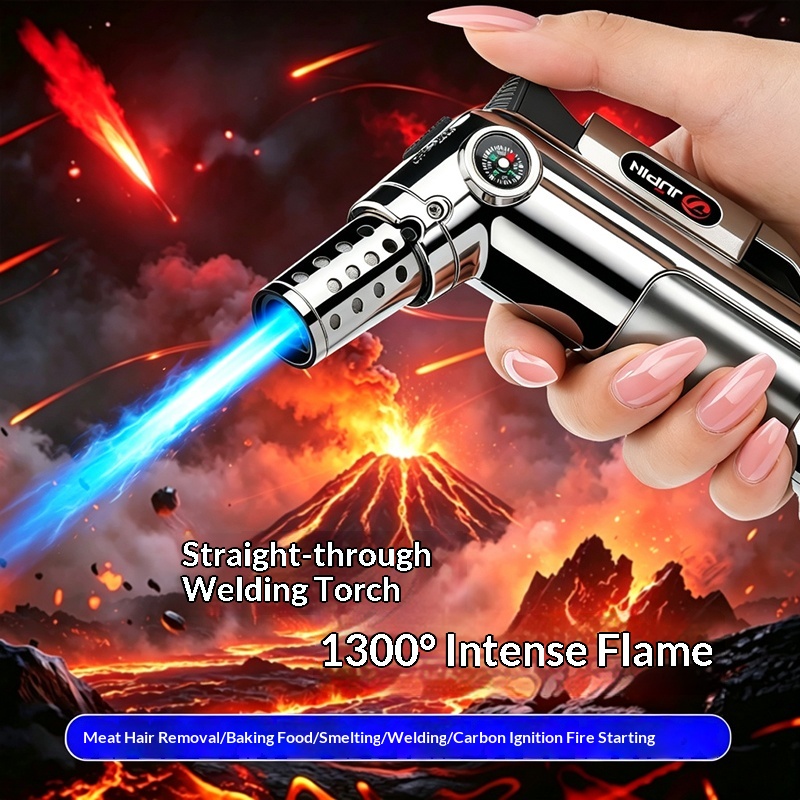 Butane Torch Lighter Windproof - огляд і ціна Outdoor Kitchen Power Burner