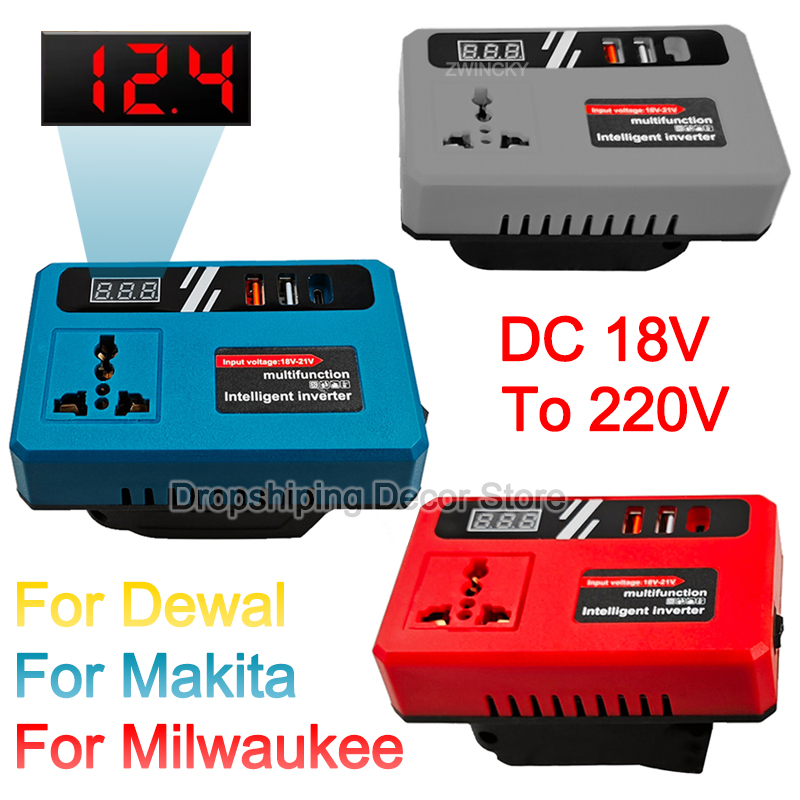 Power Inverter DC 18V To 220V  - огляд і ціна Outdoor Power Inverter