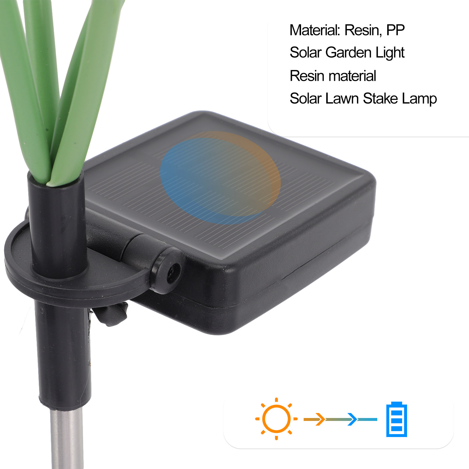 Solar Garden Stake Lights Tuli - огляд і ціна Outdoor Power Stake