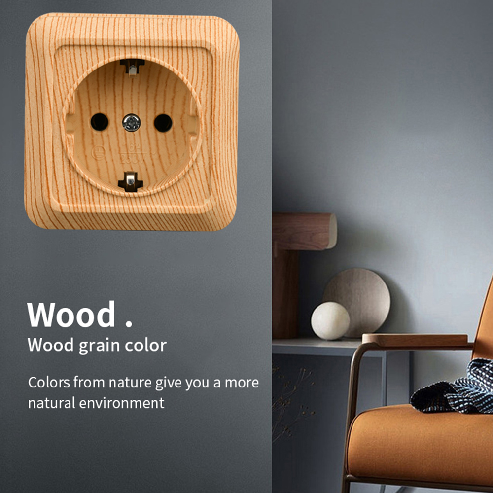 WESA Wood Wall Surface Socket  - огляд і ціна Outdoor Power Plus