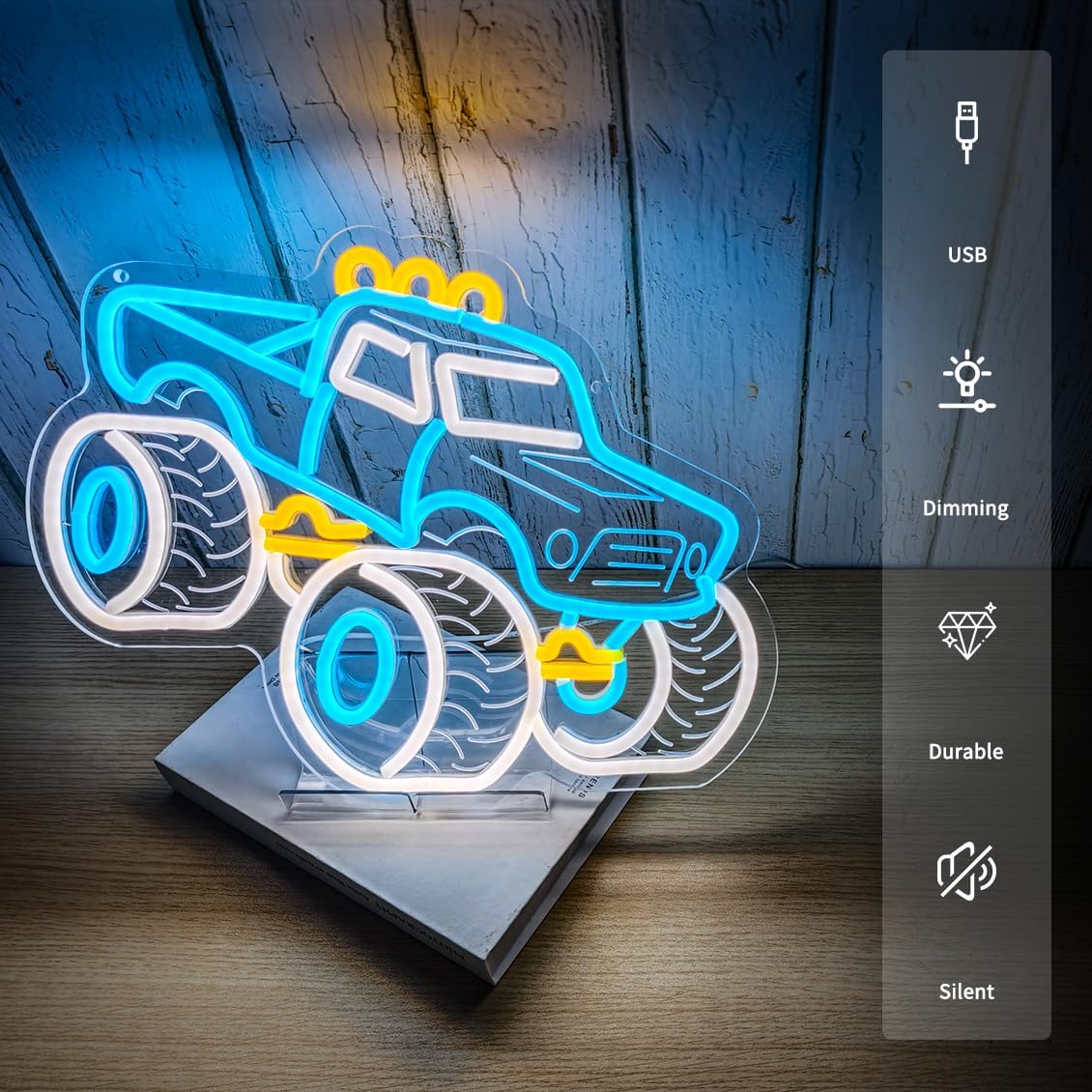  Truck Neon Sign USB Powered  - огляд і ціна Outdoor Power Garage