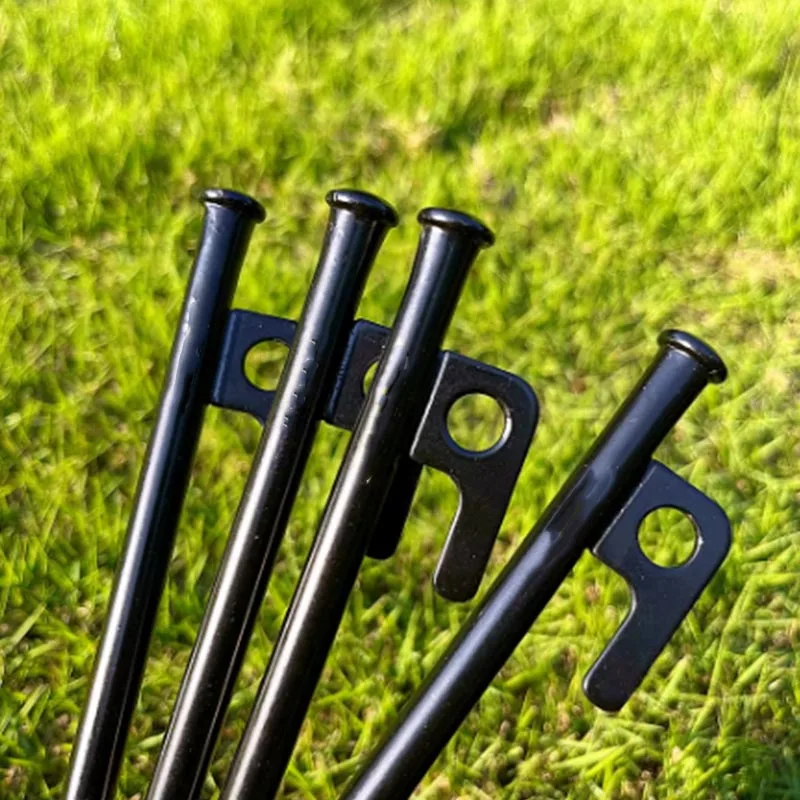 4Pcs Heavy Duty Steel Tent Peg - огляд і ціна Outdoor Power Stake