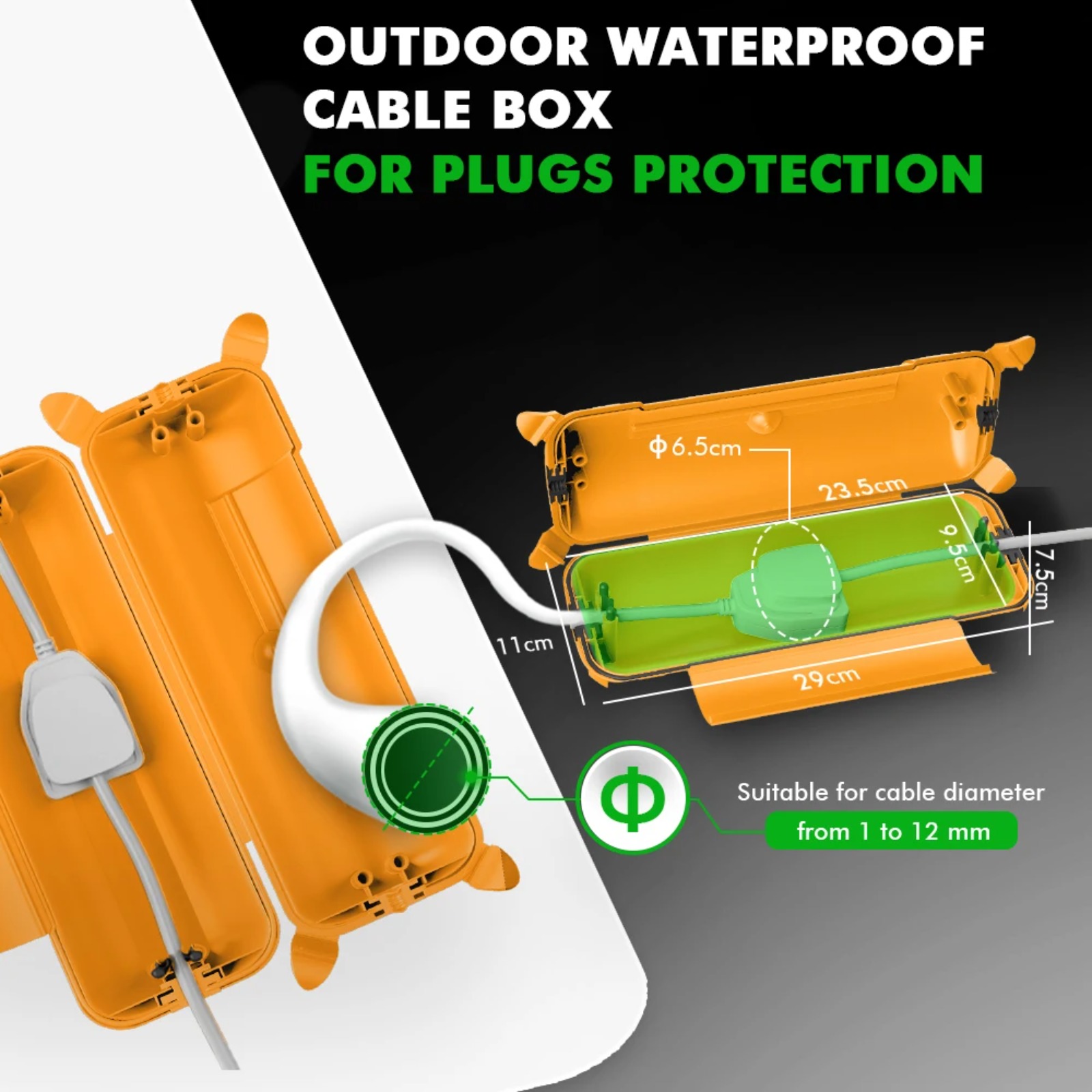 IP44 Outdoor Extension Cord Co - огляд і ціна Extension Cord Outdoor