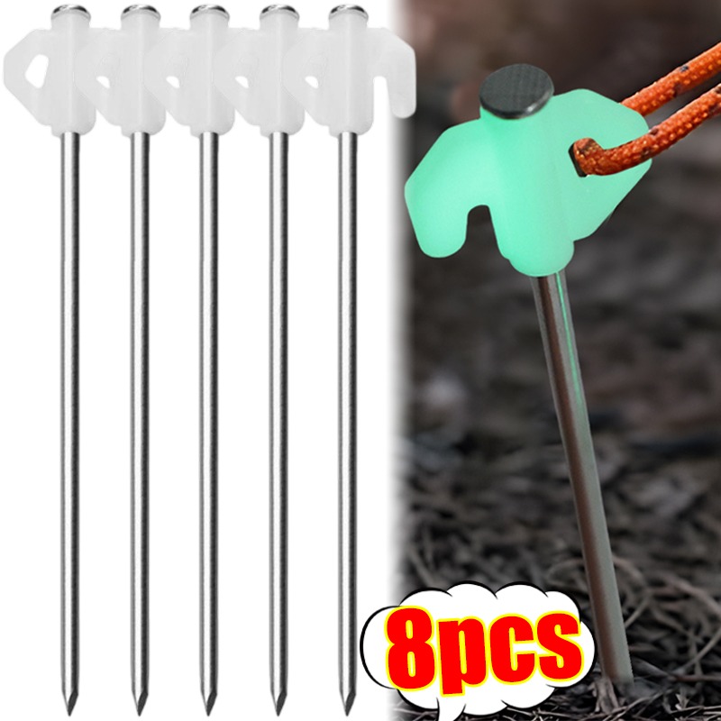 Luminous Tent Pegs Glow in Dar - огляд і ціна Outdoor Power Stake