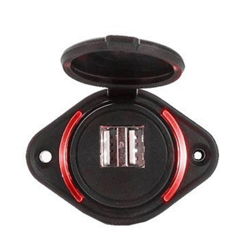  Heavy Duty 12 24V Double USB  - огляд і ціна Outdoor Power Double Adapter