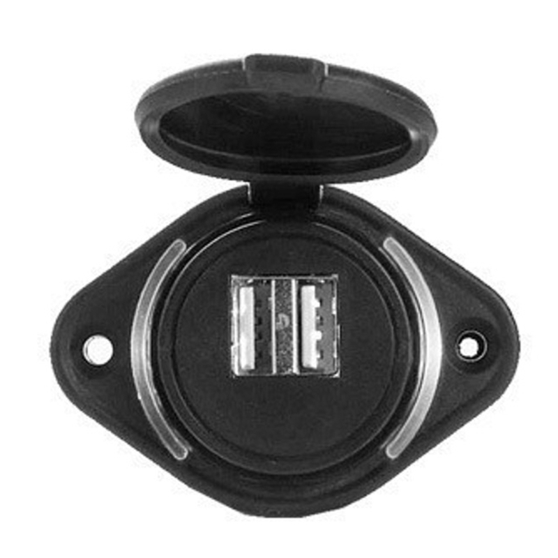  Heavy Duty 12 24V Double USB  - огляд і ціна Outdoor Power Double Adapter