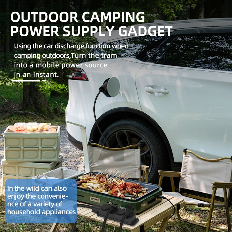 Portable 16A 4KW V2L Cable Ele - огляд і ціна Outdoor Power Solutions