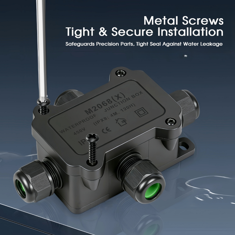 IP68 Waterproof Junction Box P - огляд і ціна Outdoor Power Wire