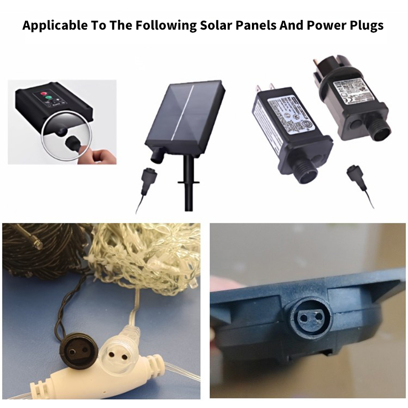 Outdoor 2Pin LED Connector wit - огляд і ціна Extension Cord Outdoor