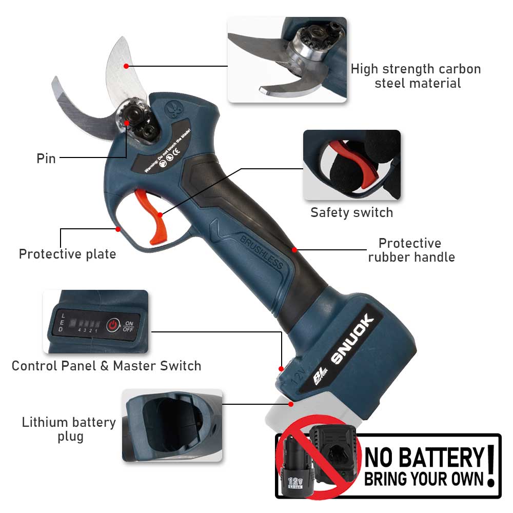 SNUOK 12V Brushless Electric P - огляд і ціна Outdoor Power Solutions
