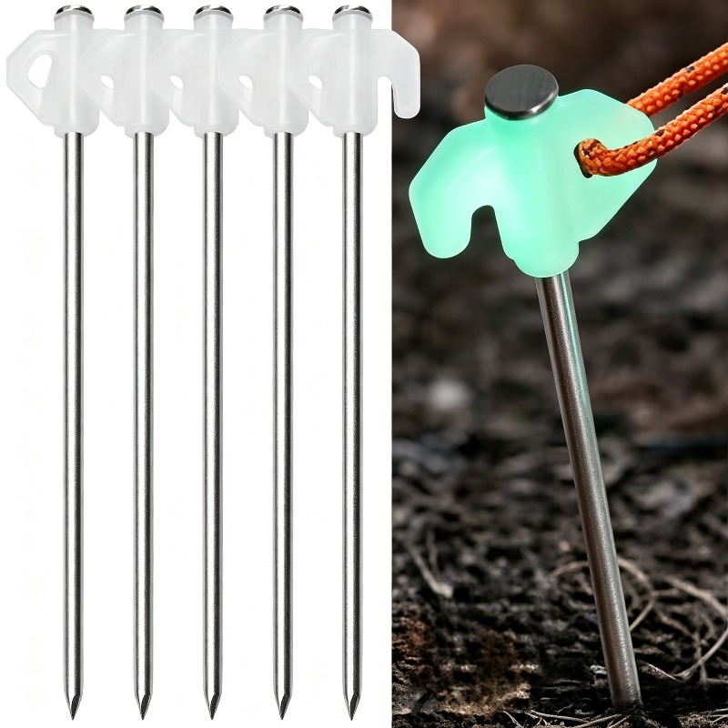 Luminous Tent Pegs Glow in Dar - огляд і ціна Outdoor Power Stake