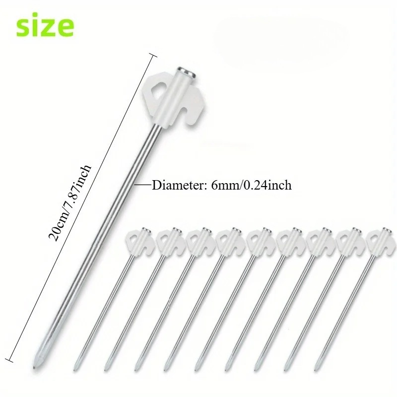 Luminous Tent Pegs Glow in Dar - огляд і ціна Outdoor Power Stake