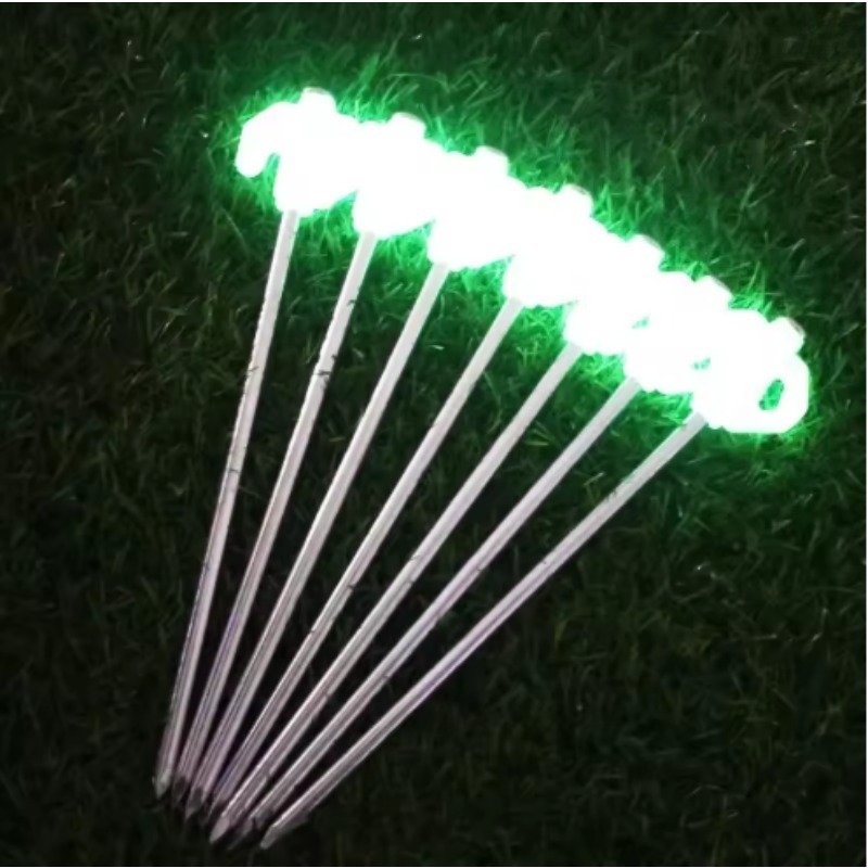 Luminous Tent Pegs Glow in Dar - огляд і ціна Outdoor Power Stake