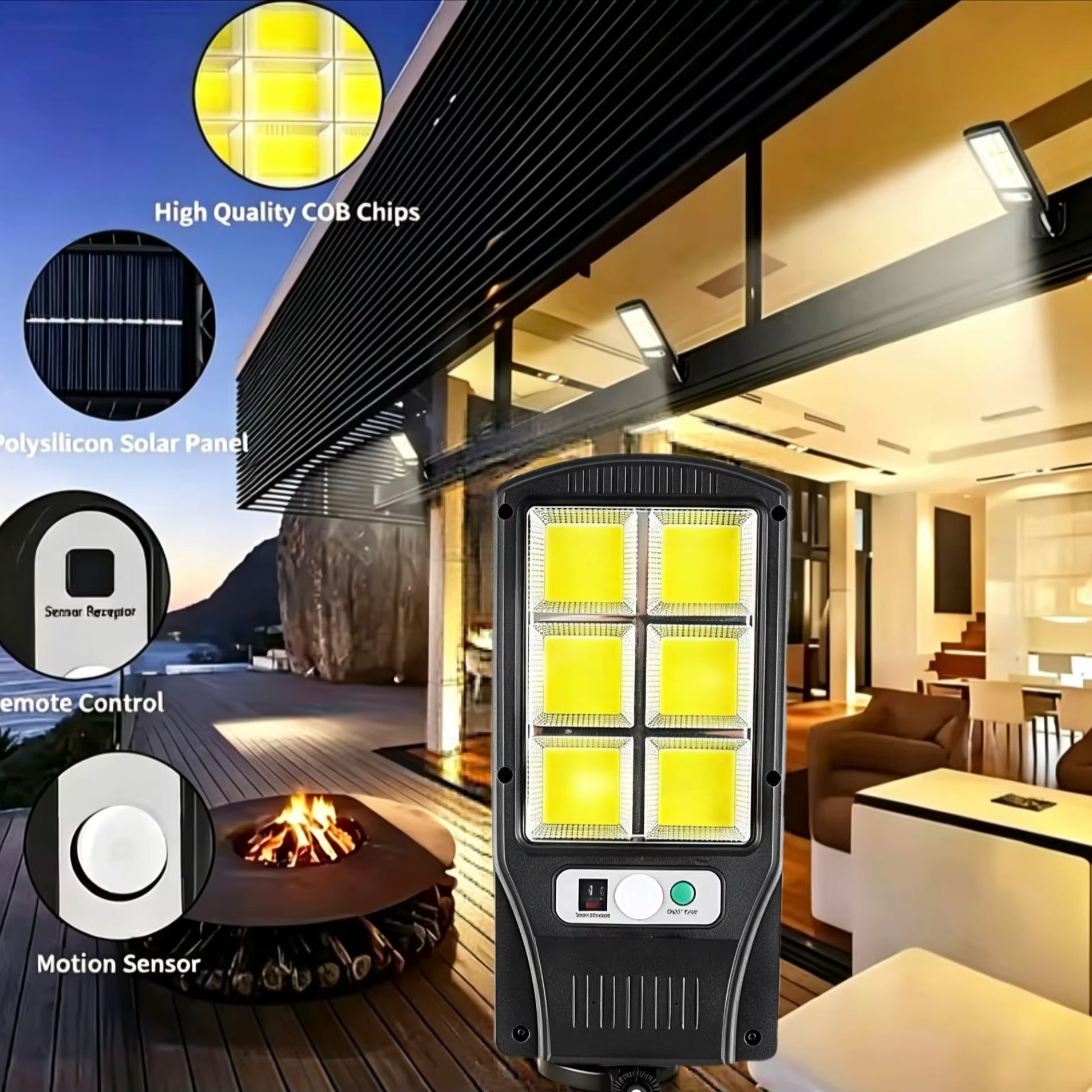 Powerful Outdoor Solar Lights  - огляд і ціна Outdoor Power Garage