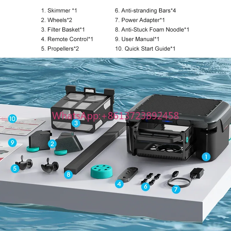 Pool Surface Robot Cleaner Aut - огляд і ціна Outdoor Power Vacuum