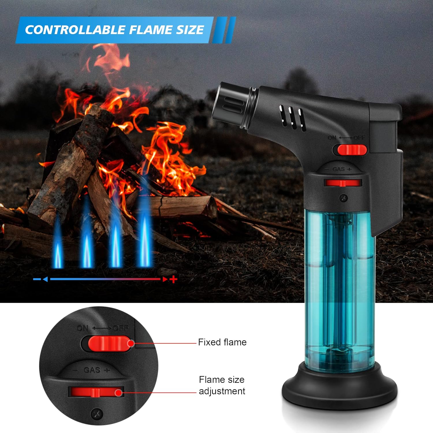 Torch Lighters, Jet Flame, But - огляд і ціна Outdoor Kitchen Power Burner