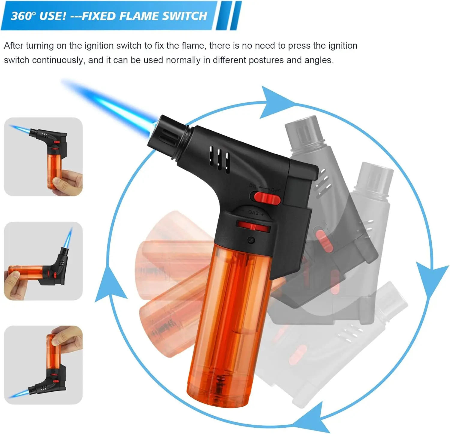 Torch Lighters, Jet Flame, But - огляд і ціна Outdoor Kitchen Power Burner