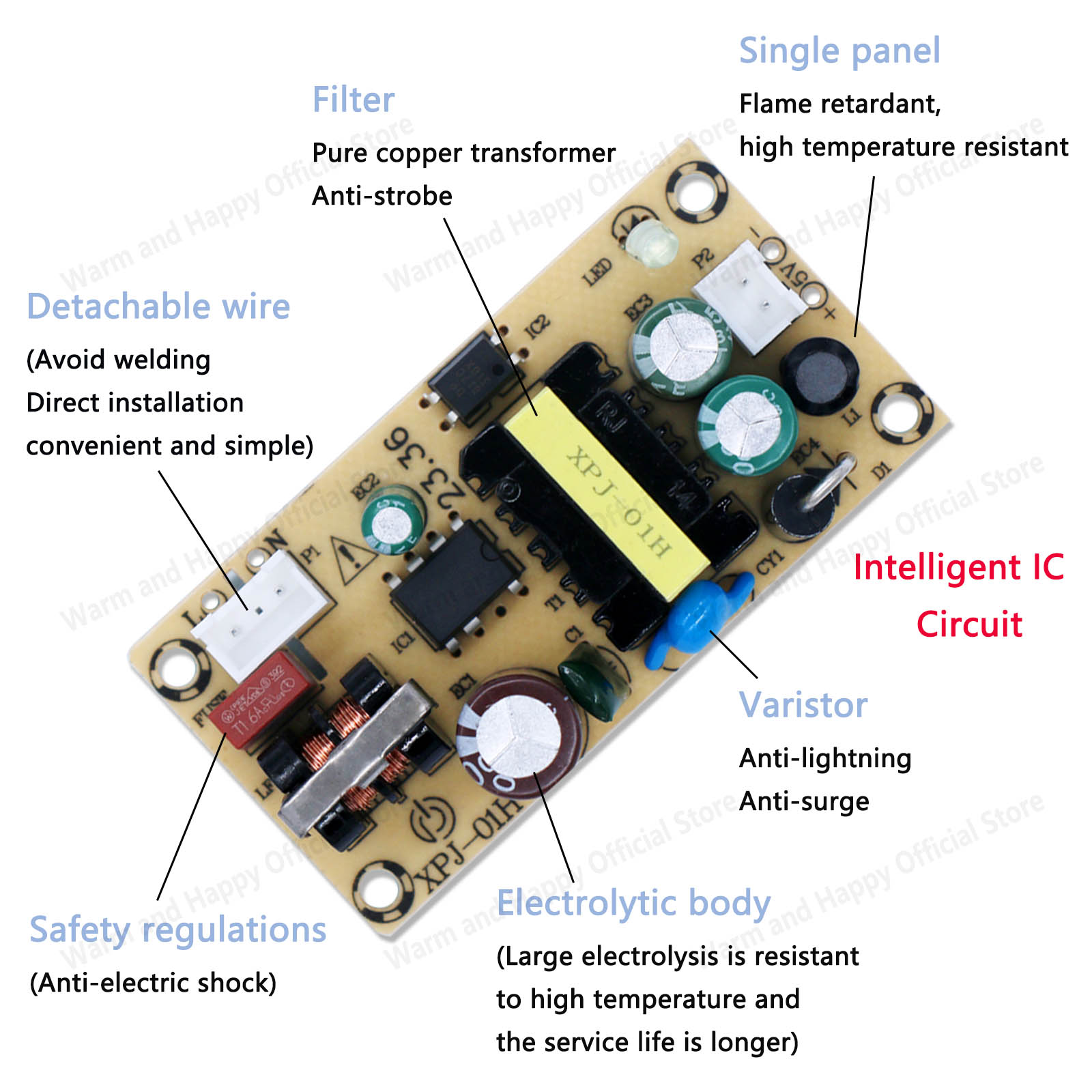 10W 15W 25W DC5V Power Supply  - огляд і ціна Outdoor Power Double Adapter