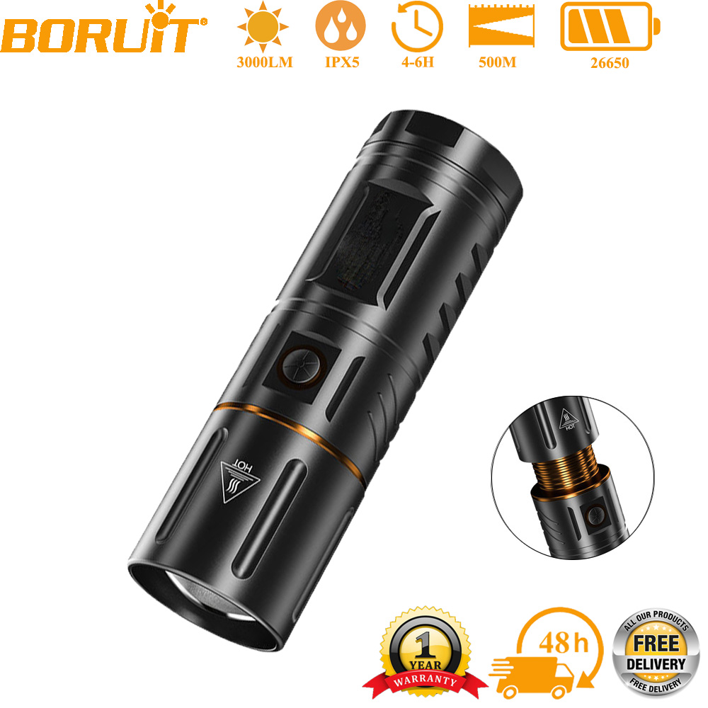 BORUiT Ultra Bright 3000LM LED - огляд і ціна Outdoor Usb Power Bank